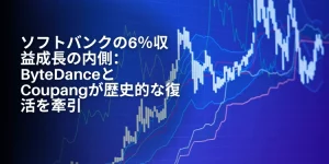 ソフトバンクの6％収益成長の内側：ByteDanceとCoupangが歴史的な復活を牽引