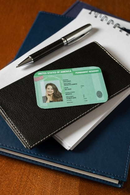 A detailed close-up of a Social Security card with the individuals name blurred out and the official emblem clearly visible.