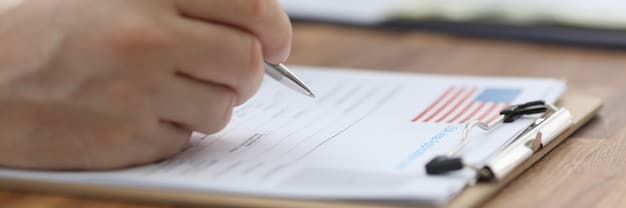 A close-up of a hand filling out an application form for a state benefit program, with documents like a driver's license and social security card visible in the background. The image should emphasize the importance of proper documentation and the application process.