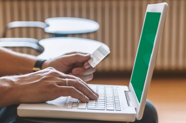 A person using a laptop to apply for state benefit programs online, showing the digital application process. The image should convey accessibility and ease of use.