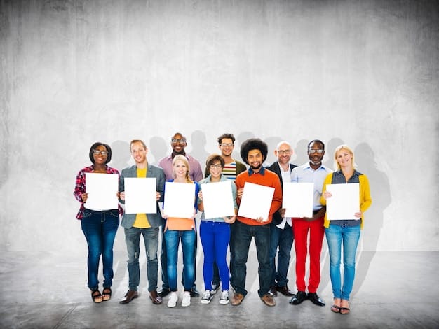 A diverse group of Brazilians, including people of different ages and backgrounds, holding their CPF documents, symbolizing the universal need for this document.