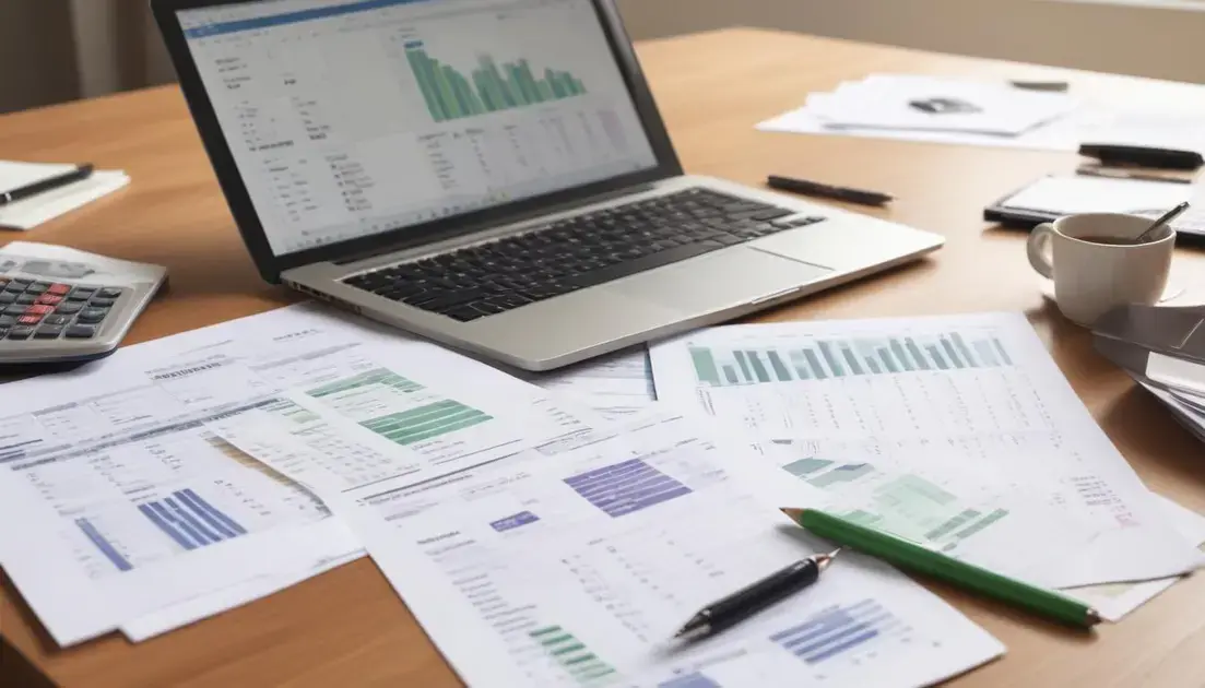 criar um orçamento mensal realista e funcional