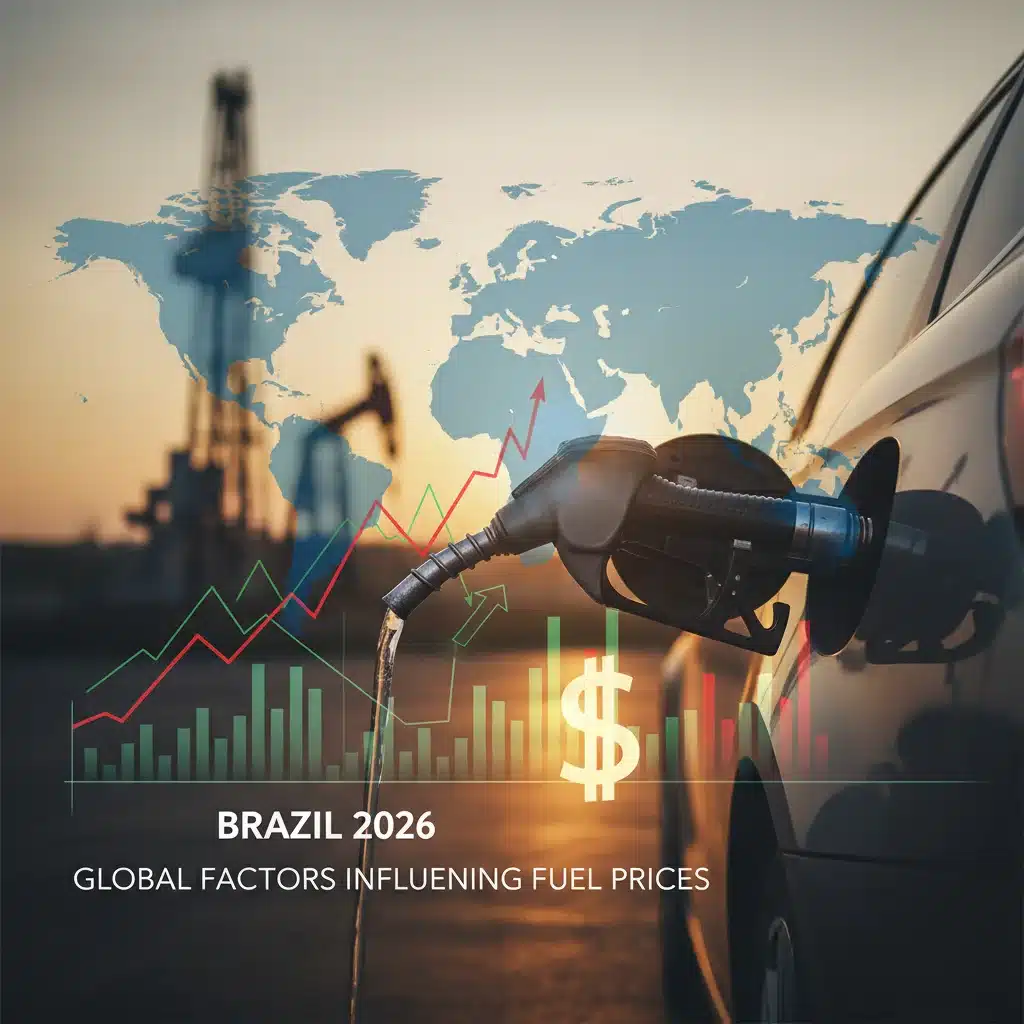 Preços dos Combustíveis 2026: Volatilidade do Petróleo e Impacto no Brasil