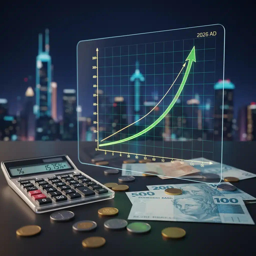 Juros Compostos 1% Mês: Duplicar Capital em 6 Anos no Brasil (2026)