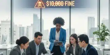 New 2026 Labor Laws: Ensure Compliance & Avoid $10,000 Fines (RECENT UPDATES, PRACTICAL SOLUTIONS) Business professionals reviewing new 2026 labor law documents to ensure compliance and avoid fines