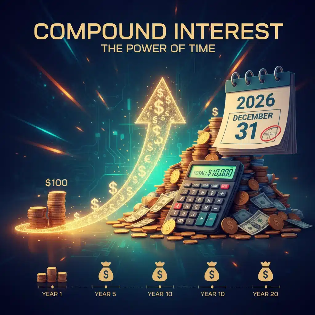 Compound Interest: Turn $100 Monthly into $10,000 in 5 Years