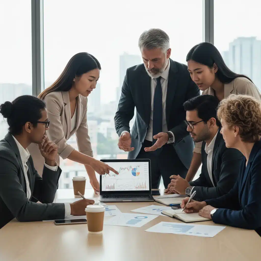 Investors discussing market strategies post-election