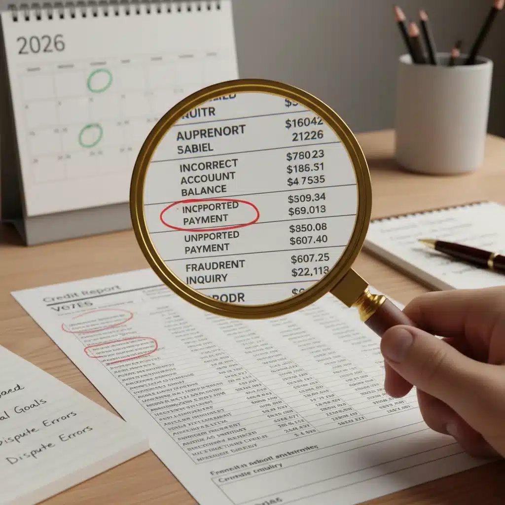 Credit Report Errors in 2026: Find and Fix Discrepancies to Boost Your Score