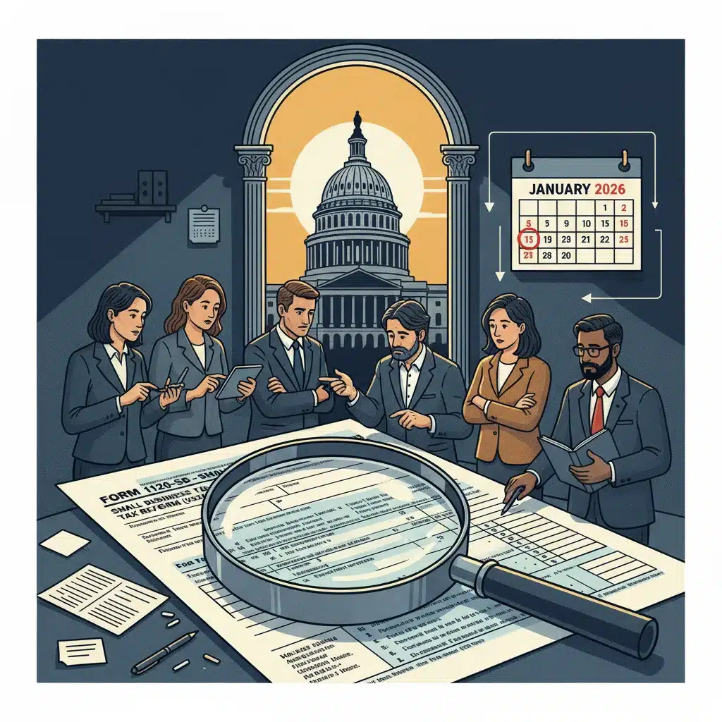 New Tax Legislation 2026: Impact on US Small Business Investments