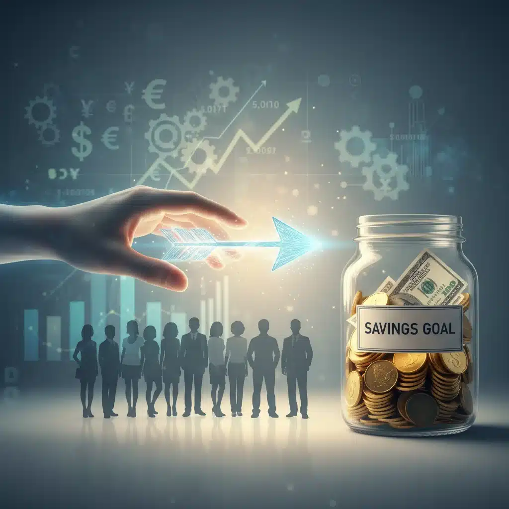 Nudge theory guiding financial decisions