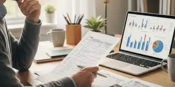 Maximizing Personal Tax Deductions 2026: A Comprehensive Guide Thoughtful person reviewing tax forms and financial documents