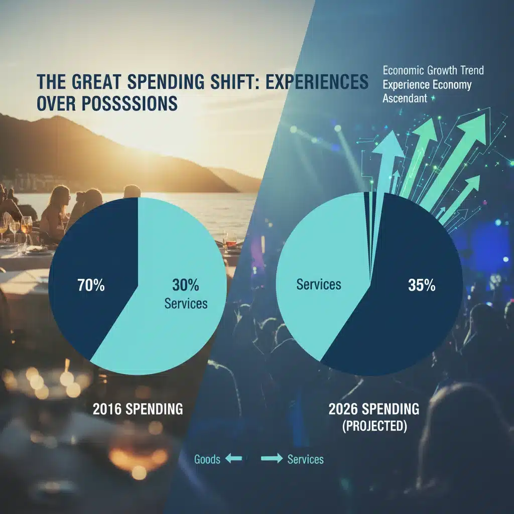 US Consumer Spending Trends 2026: The 4% Shift to Services