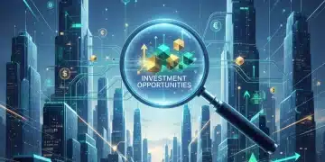 Venture Capital Trends Q2 2026: Where is Smart Money Investing Now? (RECENT UPDATES, FINANCIAL IMPACT) Futuristic city skyline with data connections, representing global venture capital trends and investment opportunities.