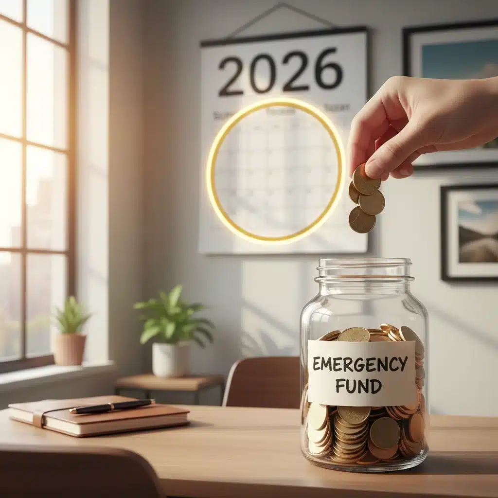 Financial Resilience: Build 3-6 Months Emergency Fund by Year-End 2026